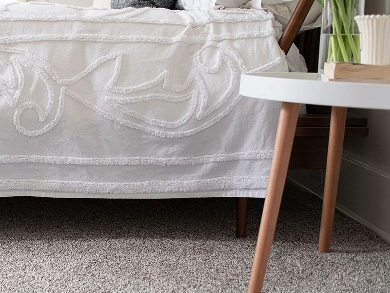 Bedroom with grey carpet - Carpet Wholesale Outlet in GA